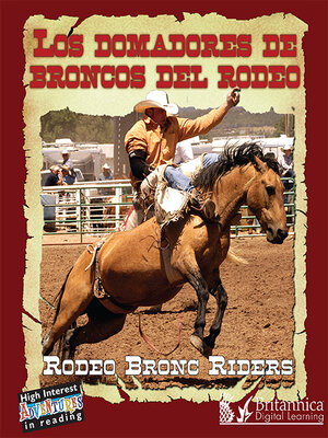 cover image of Los Domadores de Broncos del Rodeo (Rodeo Bronc Riders)